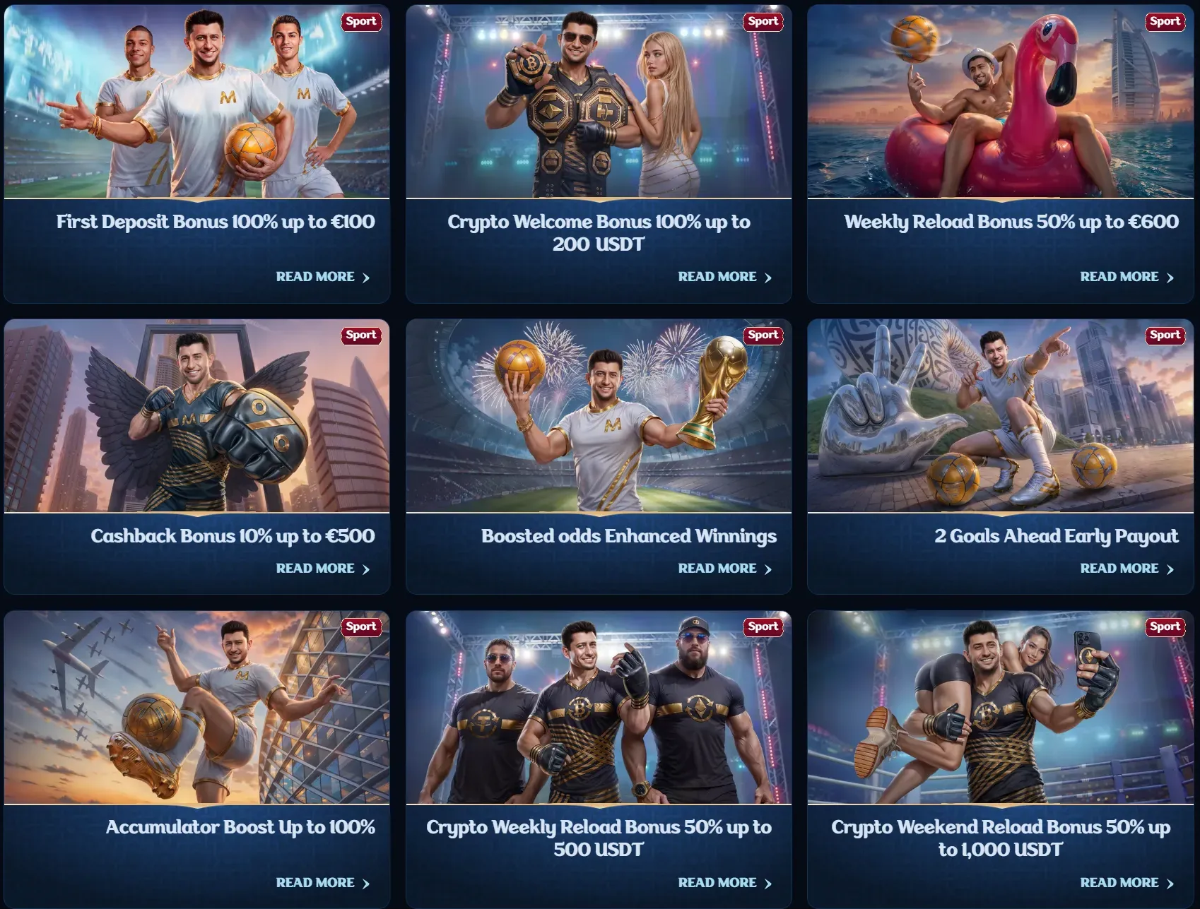 millioner casino sport promotions